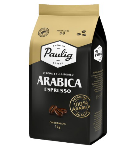 Paulig Arabica Espresso 1kg pupiņas